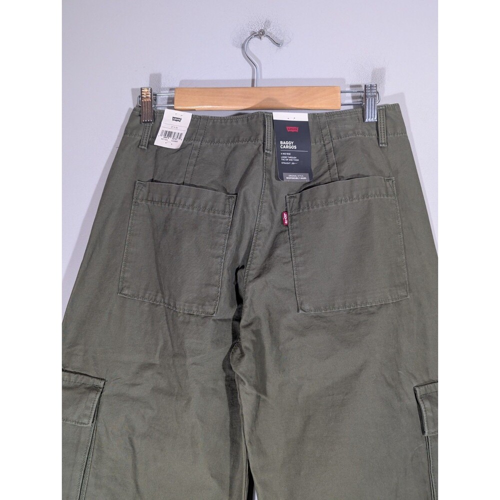 NWT Levi's '94 Baggy Cargo Straight Leg Pants Womens Sz 27 Grunge Skater Y2K - Picture 6 of 12